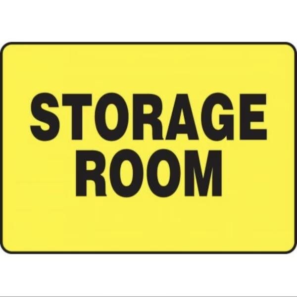 Accuform Storage Room, Accu-Shield, 10 in x 14 in, Mounting Holes MADM931XP - main